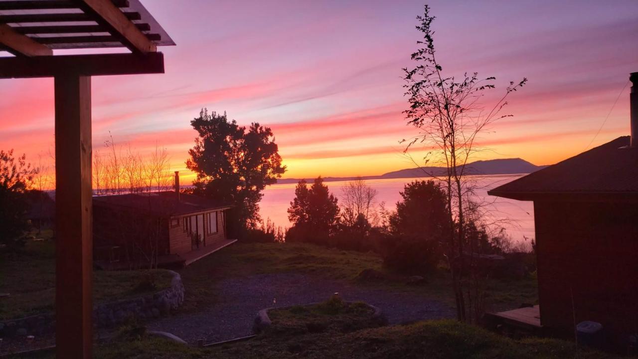Cabanas Ayalen Con Vista Al Lago 普孔 外观 照片