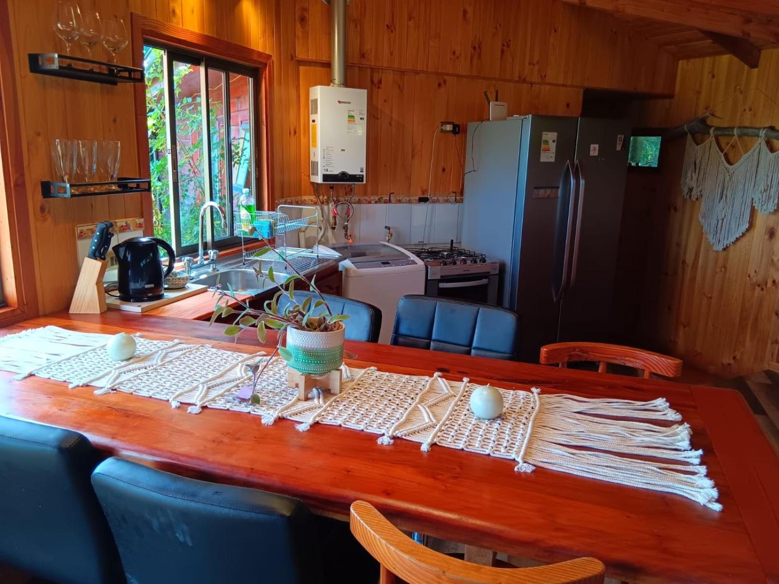 Cabanas Ayalen Con Vista Al Lago 普孔 客房 照片