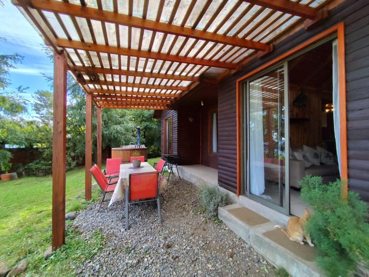 Cabanas Ayalen Con Vista Al Lago 普孔 客房 照片