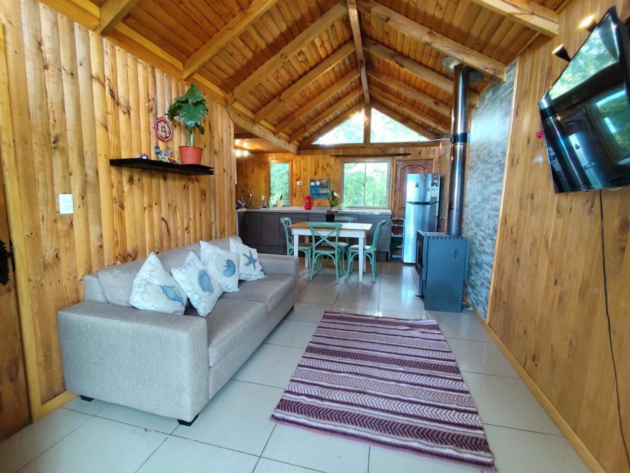 Cabanas Ayalen Con Vista Al Lago 普孔 外观 照片